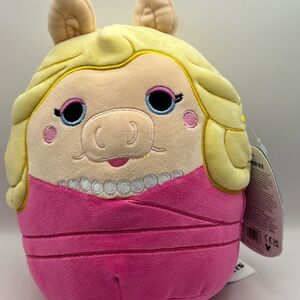 Disney Miss Piggy Muppets Squishmallow Plush